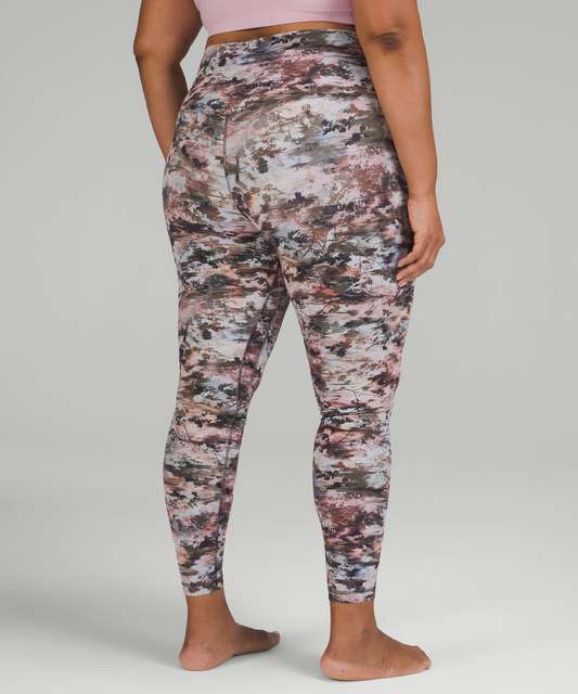 NWT Lululemon Align High Rise Tight Pant 28 Water Blossom Multi WBPM Size  2 $98