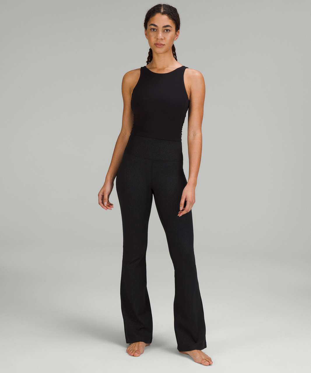 NWT 2022 Lululemon Groove Pant Super High Rise Flare *Nulu 6 Black