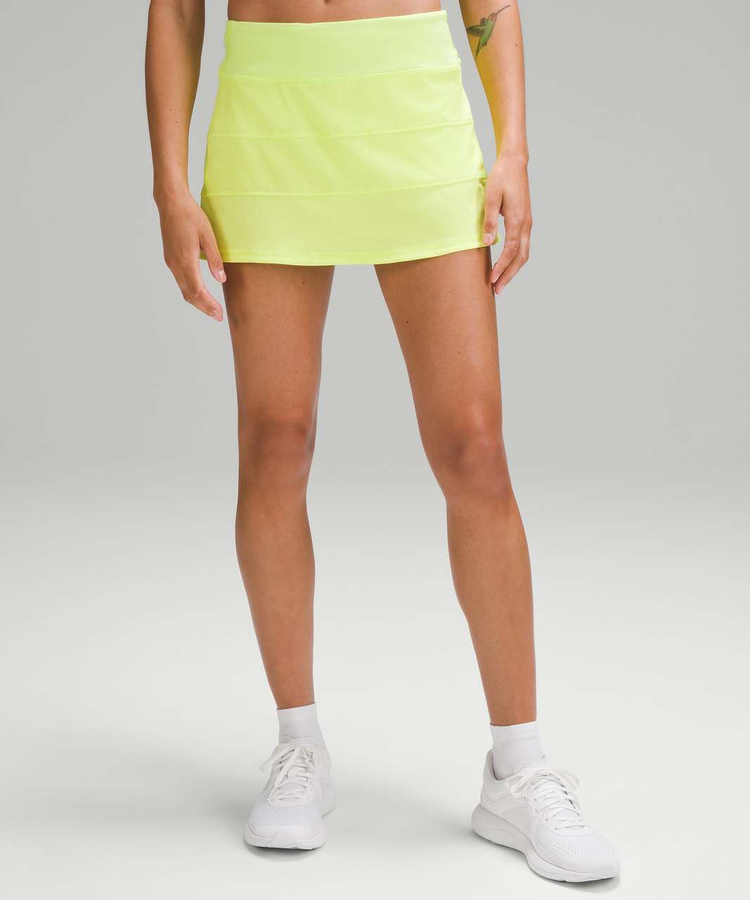 Lululemon Pace Rival Mid-Rise Skirt - Electric Lemon