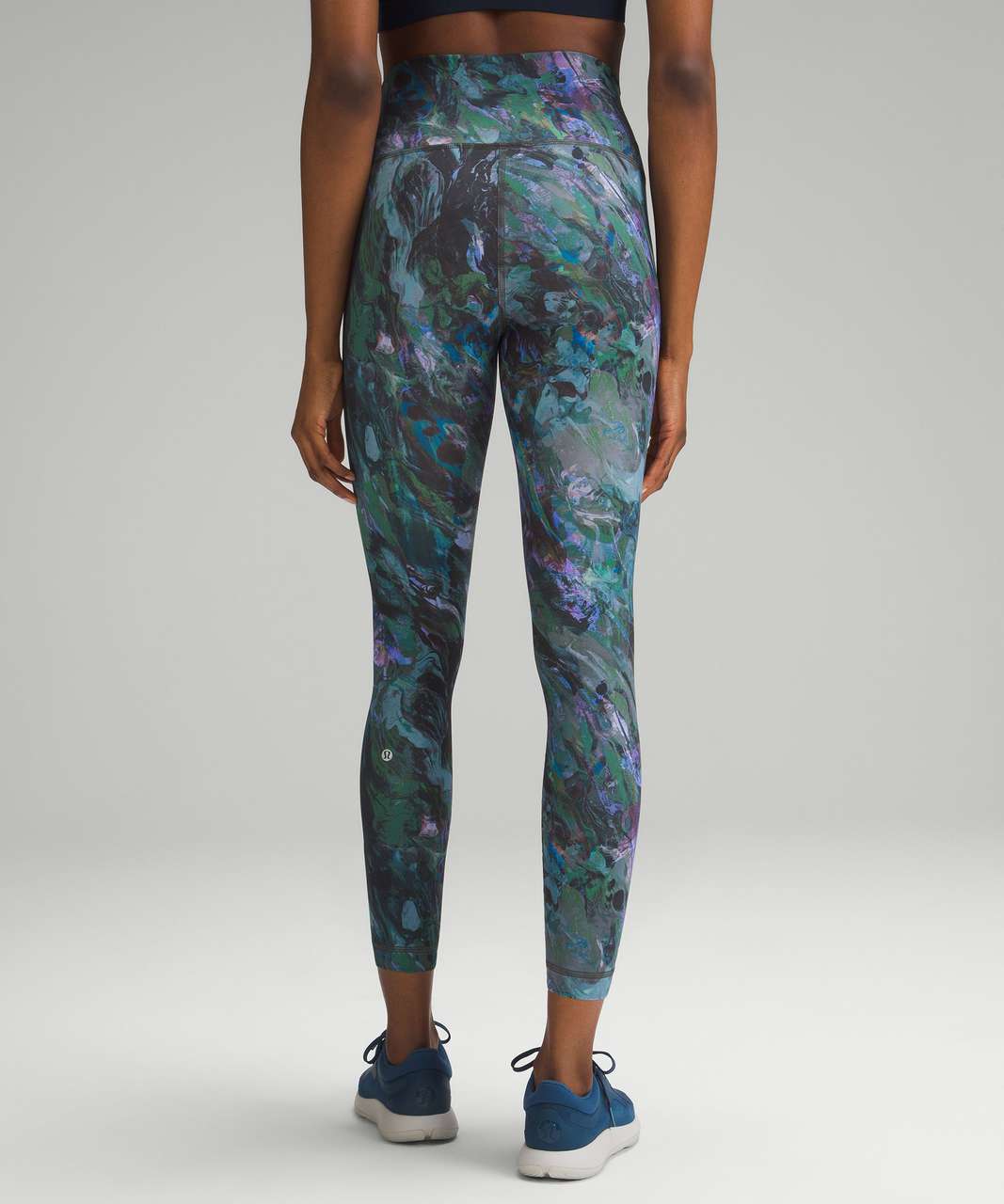 Lululemon Wunder Train High-Rise Tight 25 - Regatta Blue - lulu fanatics