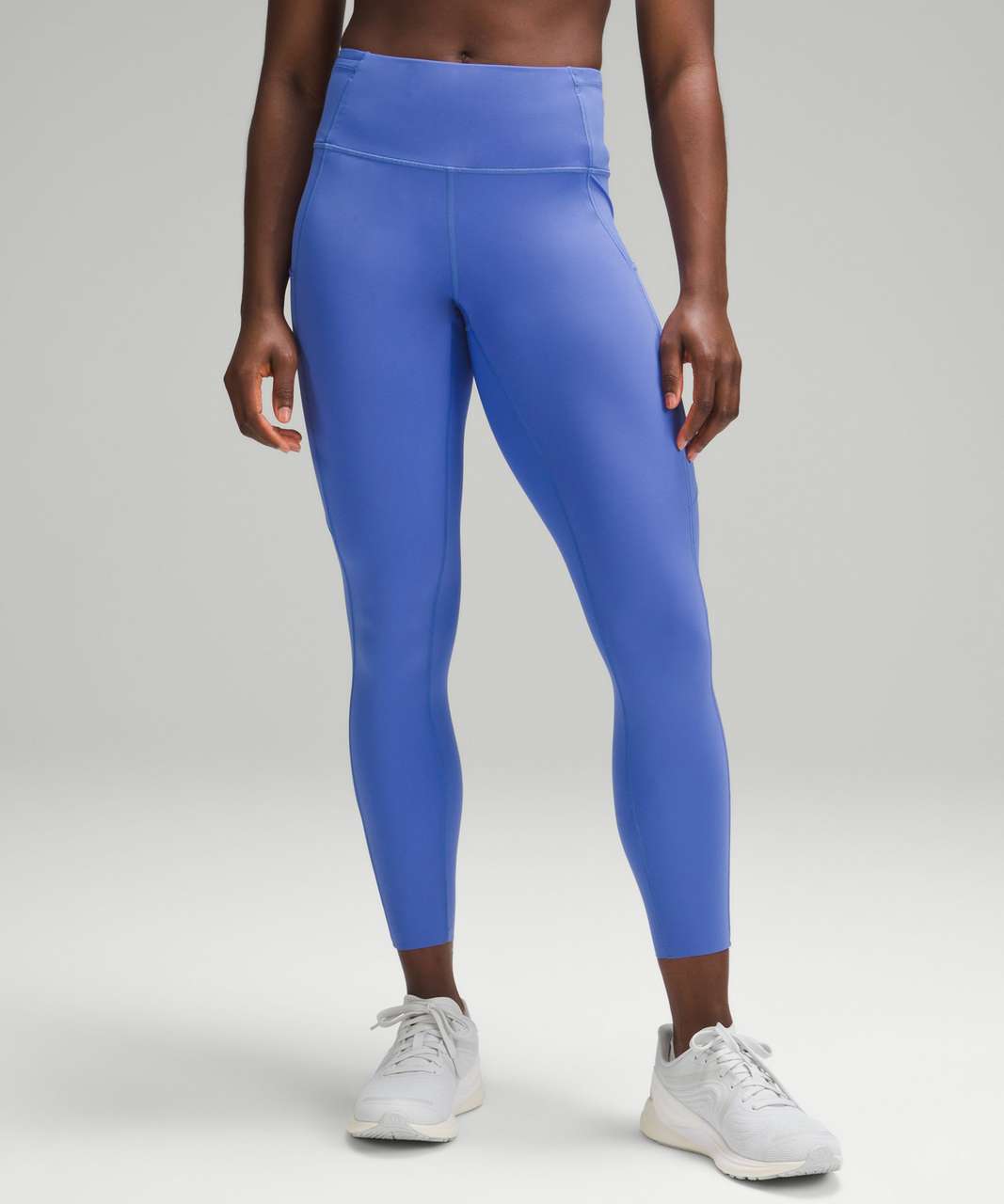 Lululemon Fast and Free High Rise Tight 25 *Cool - Black - lulu fanatics