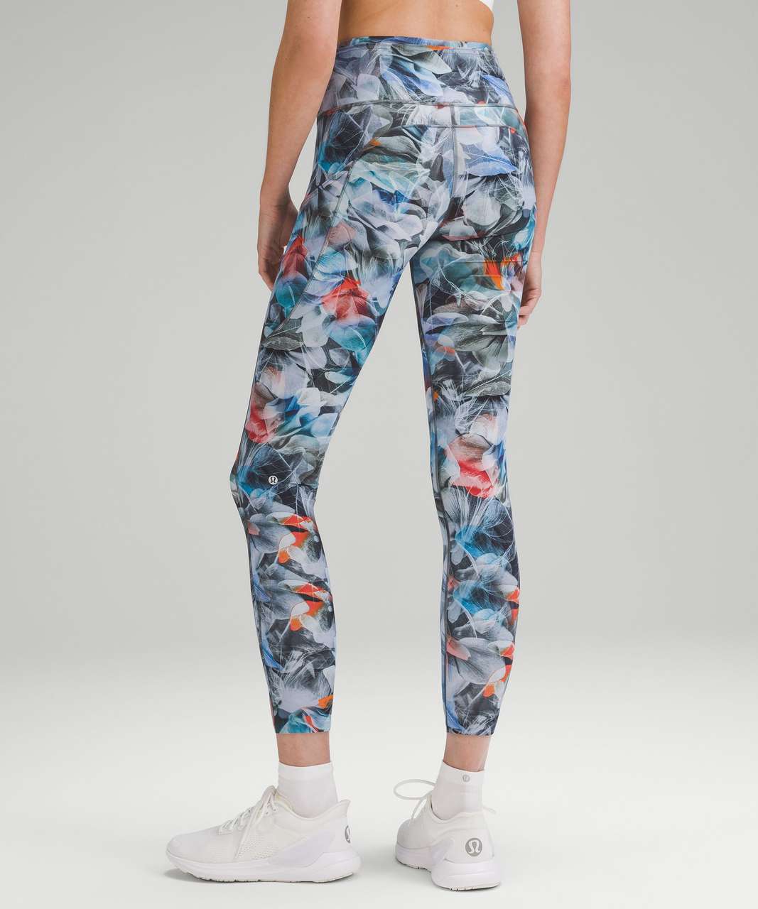 NWT Lululemon Fast and Free Tight 25” Size 4 Floral Spray Multi