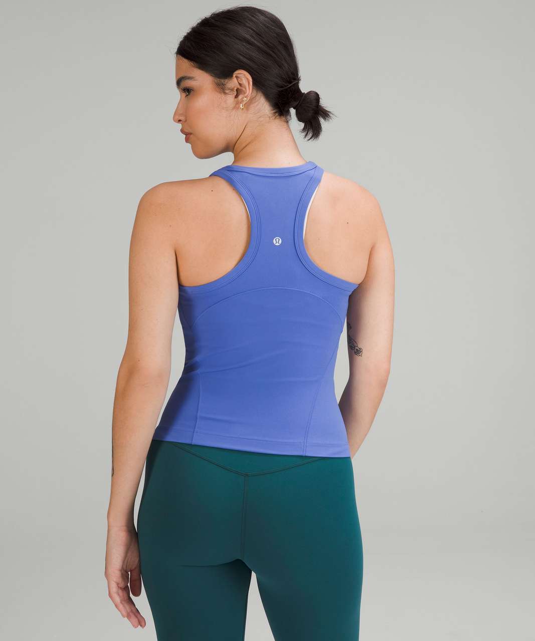 Lululemon Asymmetrical Wild Indigo Ribbed A/B Bra Size 12 Blue - $33 (51%  Off Retail) - From Valentina