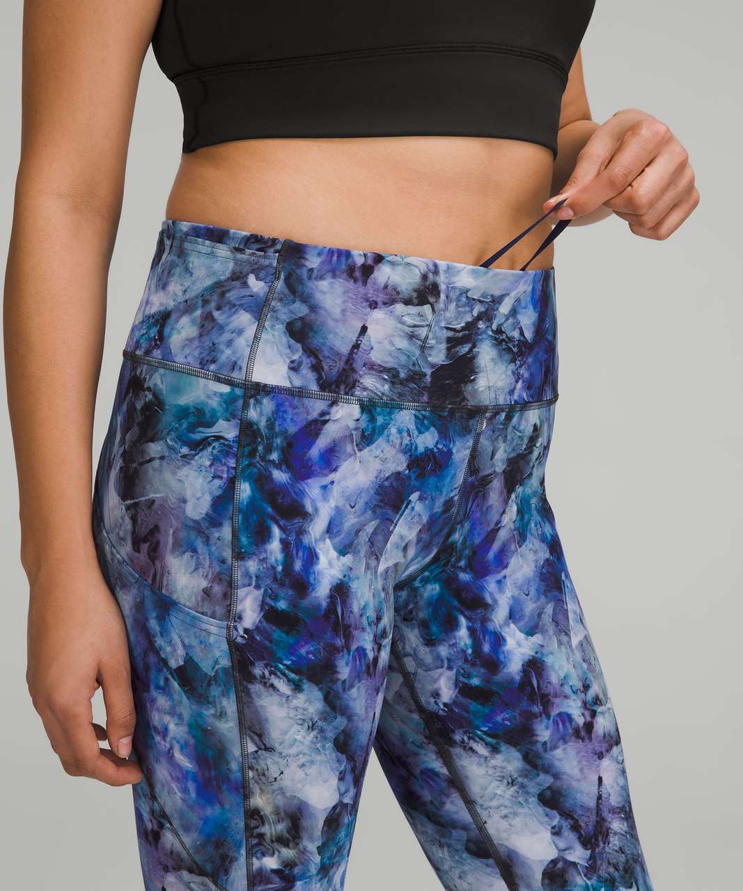 Lululemon Fast and Free High-Rise Tight 25" - Chromasphere Multi