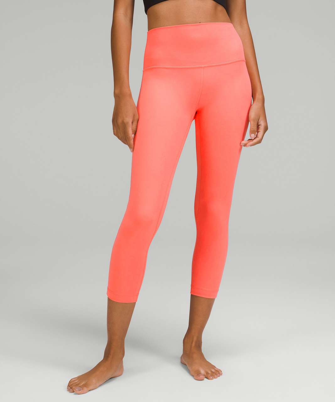 Lululemon Align High-Rise Crop 23" - Raspberry Cream