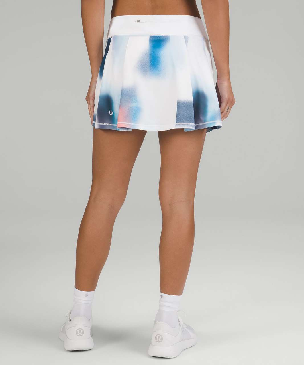 Lululemon Pace Rival Mid-Rise Skirt *Long - Baseline Wash Print Multi