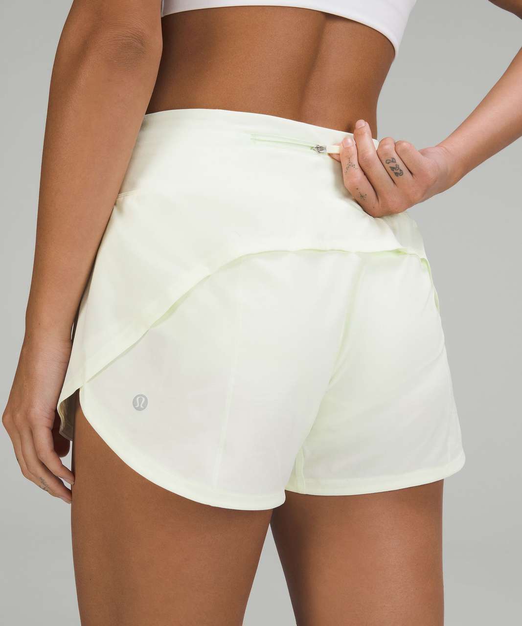 Lululemon Speed Up Mid-Rise Lined Short 4" - Elixir