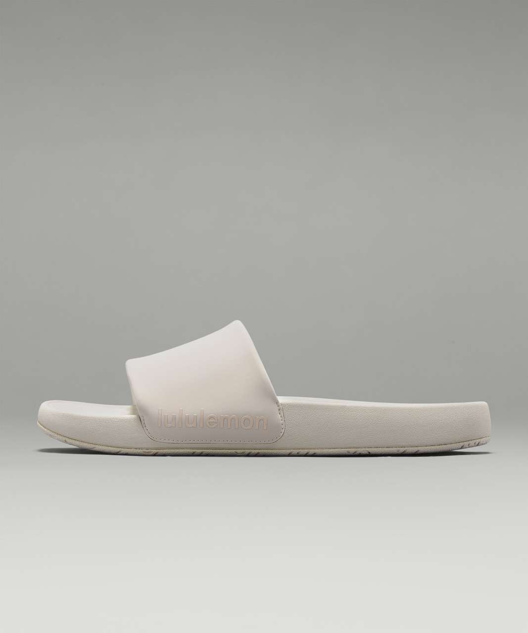 Lululemon Restfeel Womens Slide - Bone / Bone / Bone - lulu fanatics