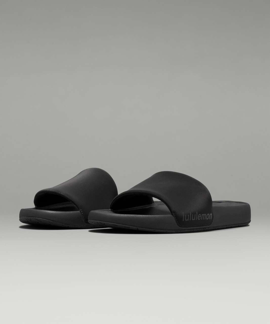 Lululemon Restfeel Womens Slide - Black / Graphite Grey