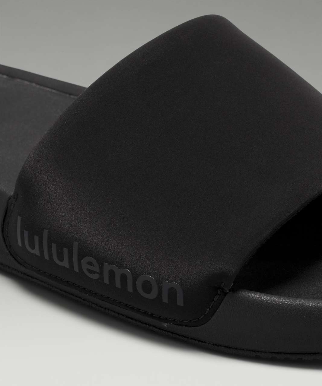 Lululemon Restfeel Womens Slide - Black / Graphite Grey