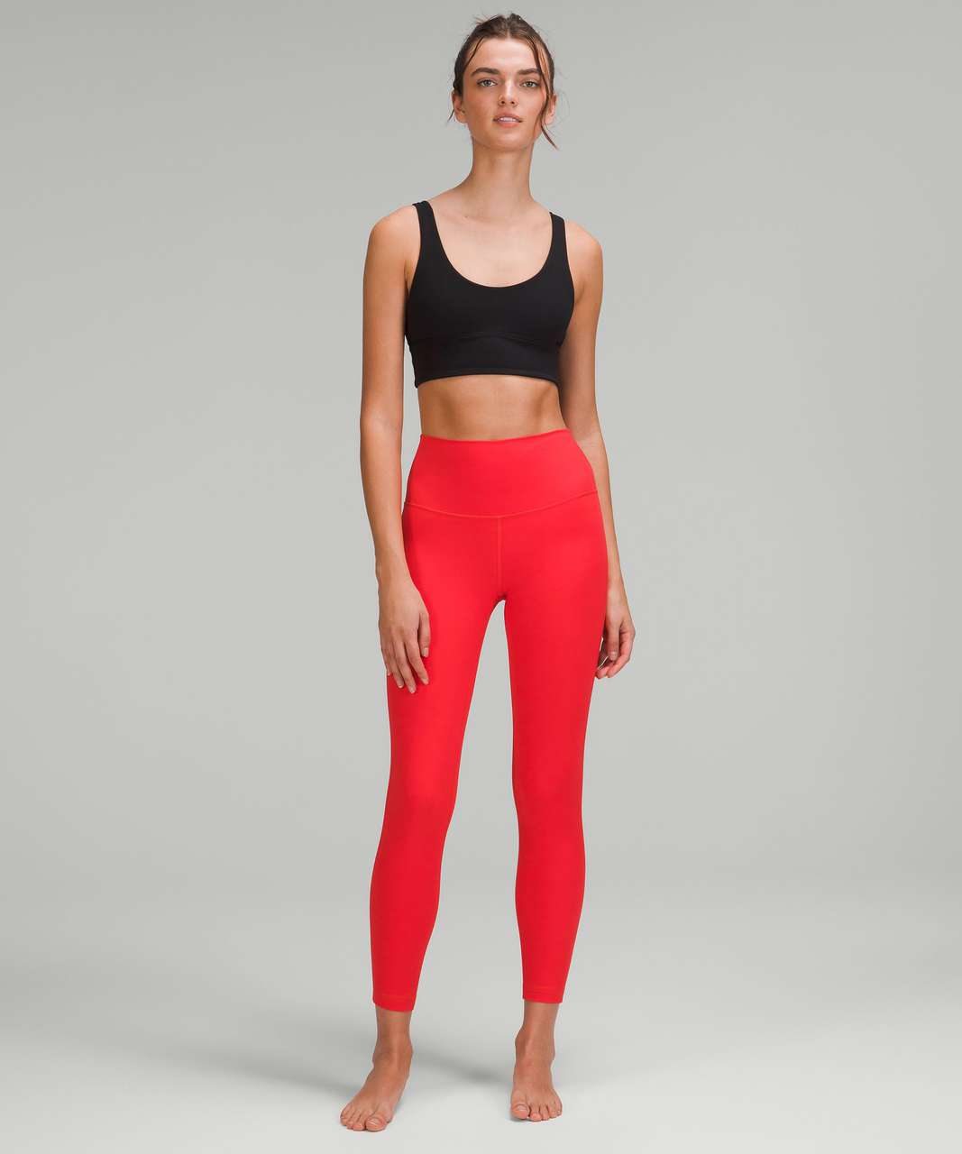 lululemon athletica, Pants & Jumpsuits, Limited Edition Lululemon Align  25 Lunar New Year Smoky Red Size 4