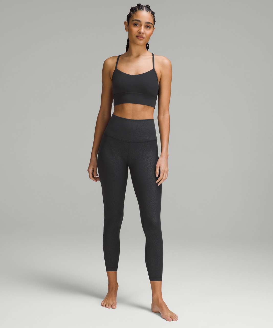 Lululemon Align High-Rise Mini-Flared Pant 28 - Grey Sage - lulu fanatics