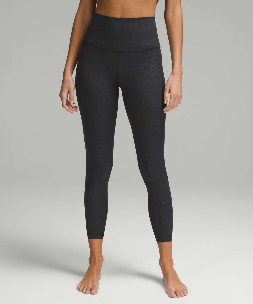 Lululemon Align High-Rise Pant 25 - Ripple Emboss Black - lulu fanatics