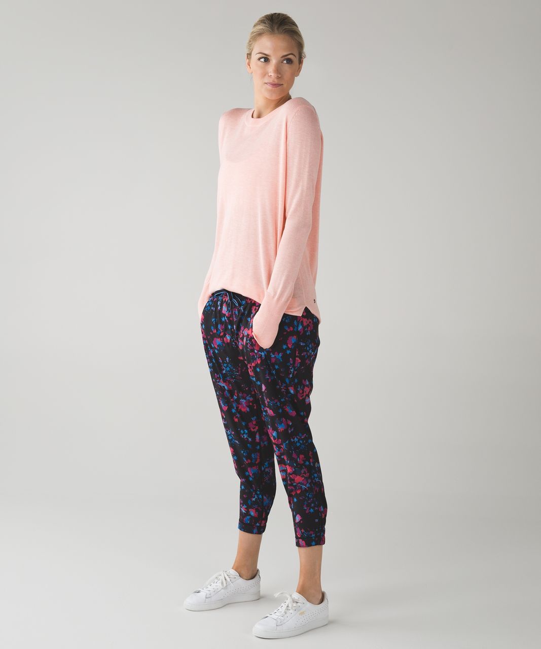 Lululemon Stretch It Out Crop - Dandy Digie Multi - lulu fanatics