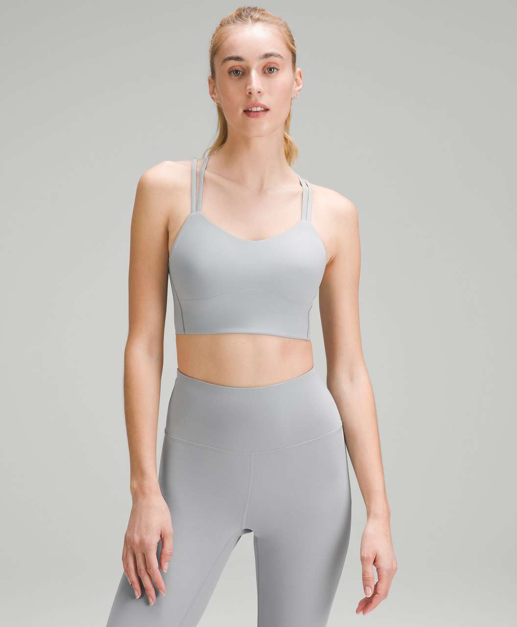 lululemon athletica, Intimates & Sleepwear, Grey And Coral Lululemon  Sports Bra Size 6