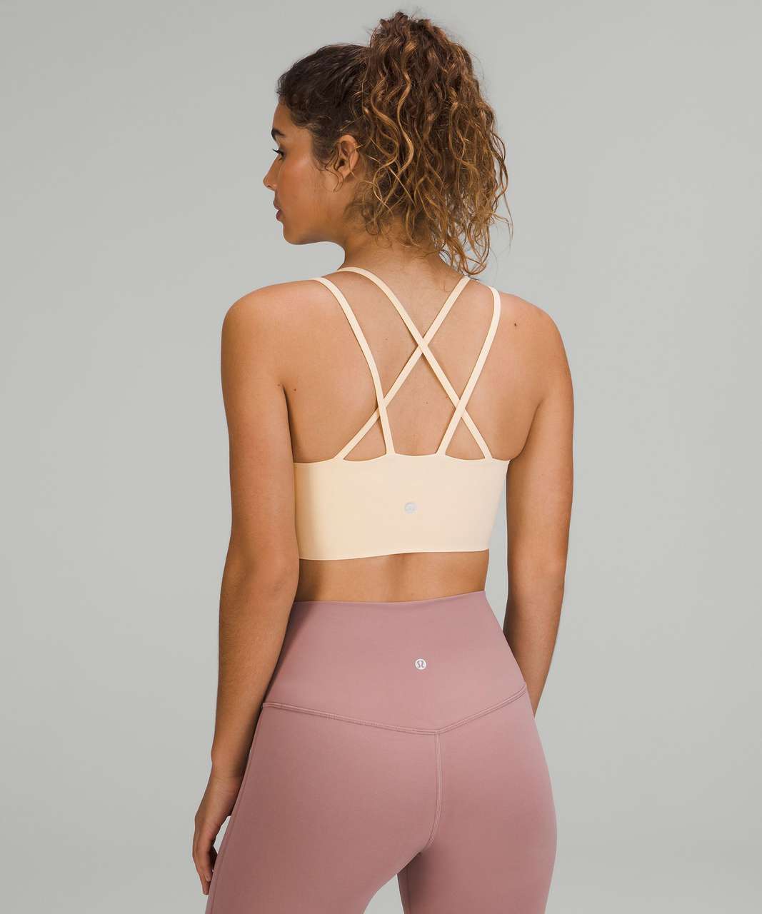 Lululemon Like a Cloud Longline Bra *Light Support, B/C Cup - Pale Linen -  lulu fanatics