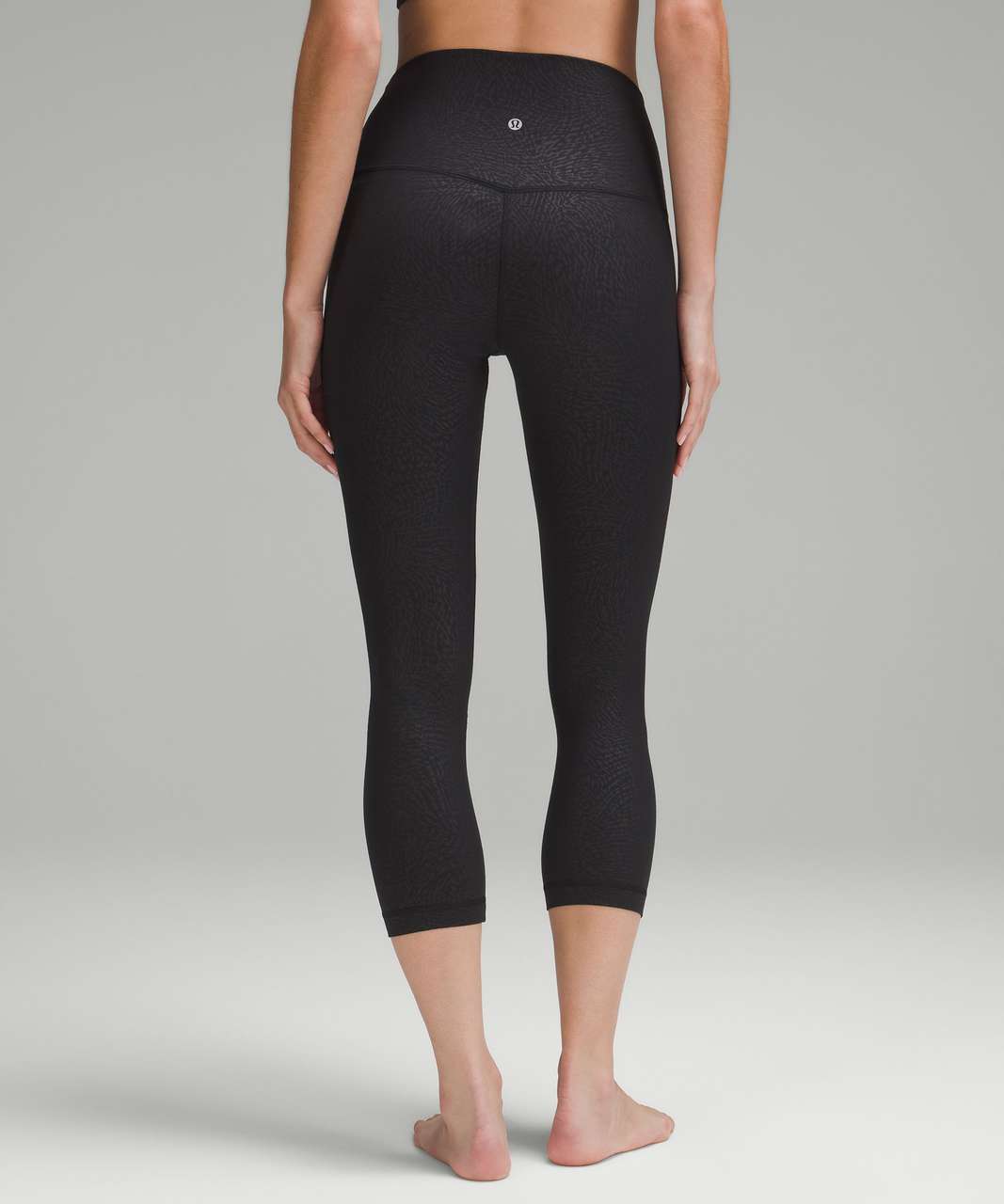 Lululemon Leggings Womens 8 Black Cropped Athleisure Activewear Preppy Yoga