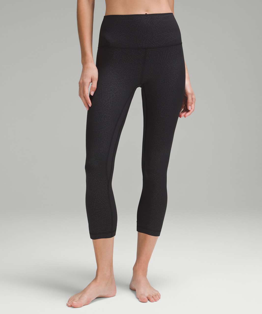 Lululemon Align High-Rise Pant 25 *Shine - Radiate Foil Print Black - lulu  fanatics