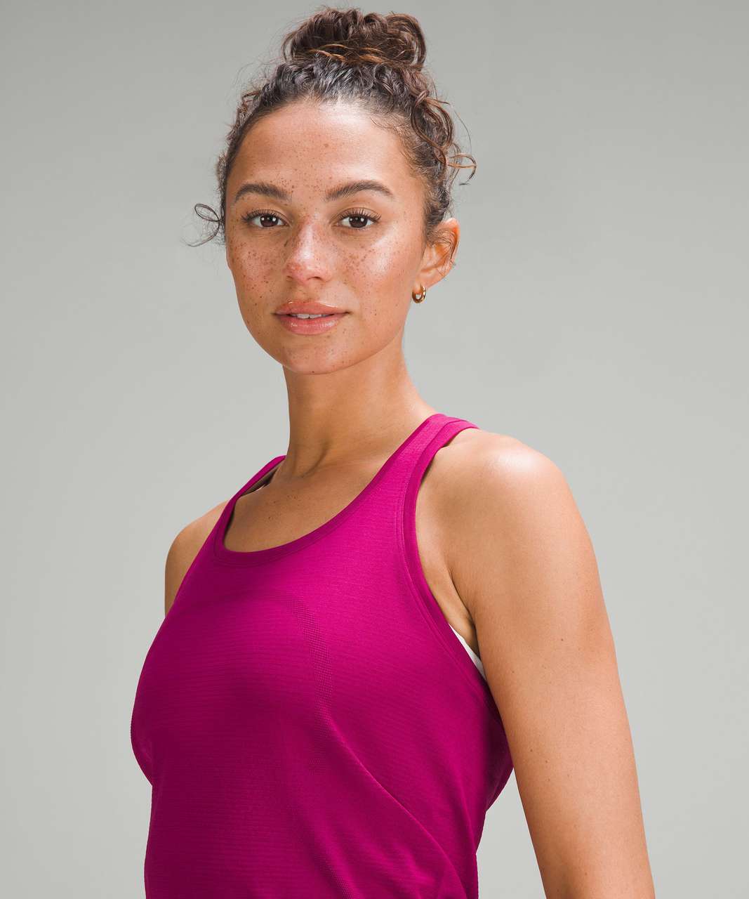 Lululemon Swiftly Tech Racerback Tank Top 2.0 *Race Length - Magenta Purple / Magenta Purple