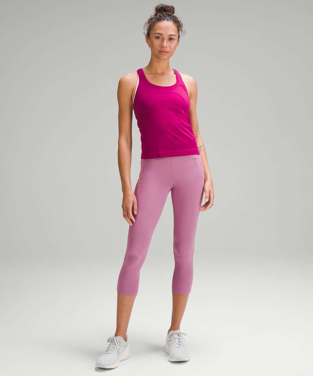 Lululemon Swiftly Tech Racerback Tank Top 2.0 *Race Length - Magenta Purple / Magenta Purple