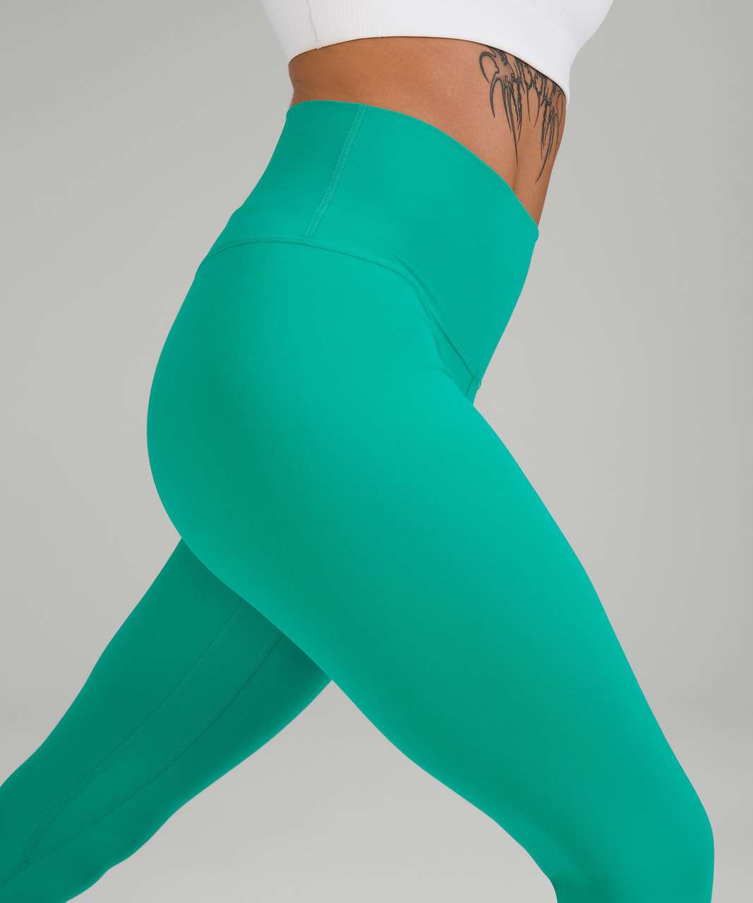 Lululemon Align High-Rise Crop 21" - Maldives Green