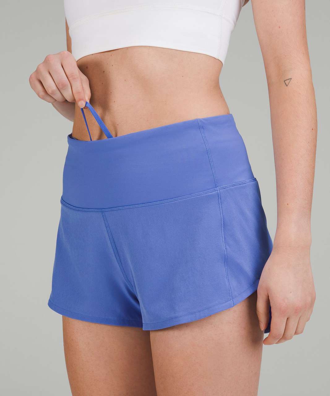 Lululemon Speed Up High-Rise Lined Short 2.5" - Wild Indigo