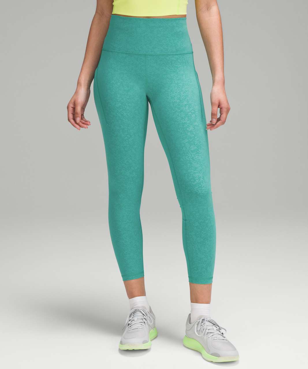 Lululemon Wunder Train High-Rise Tight 28 - Maldives Green - lulu