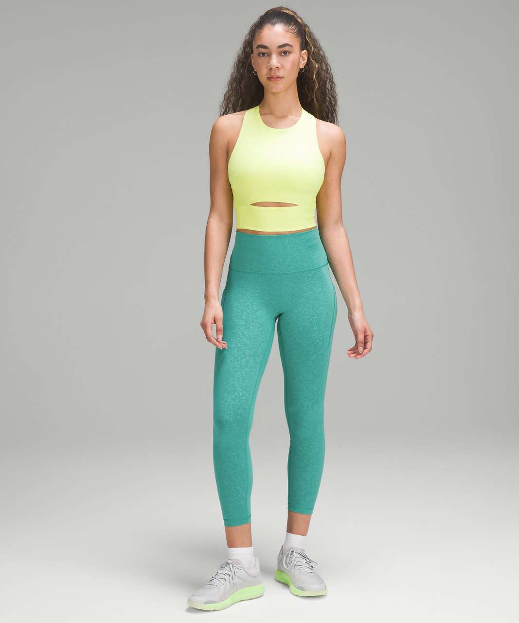 Lululemon Wunder Train Contour Fit High-rise Leggings 25 - Maldives Green