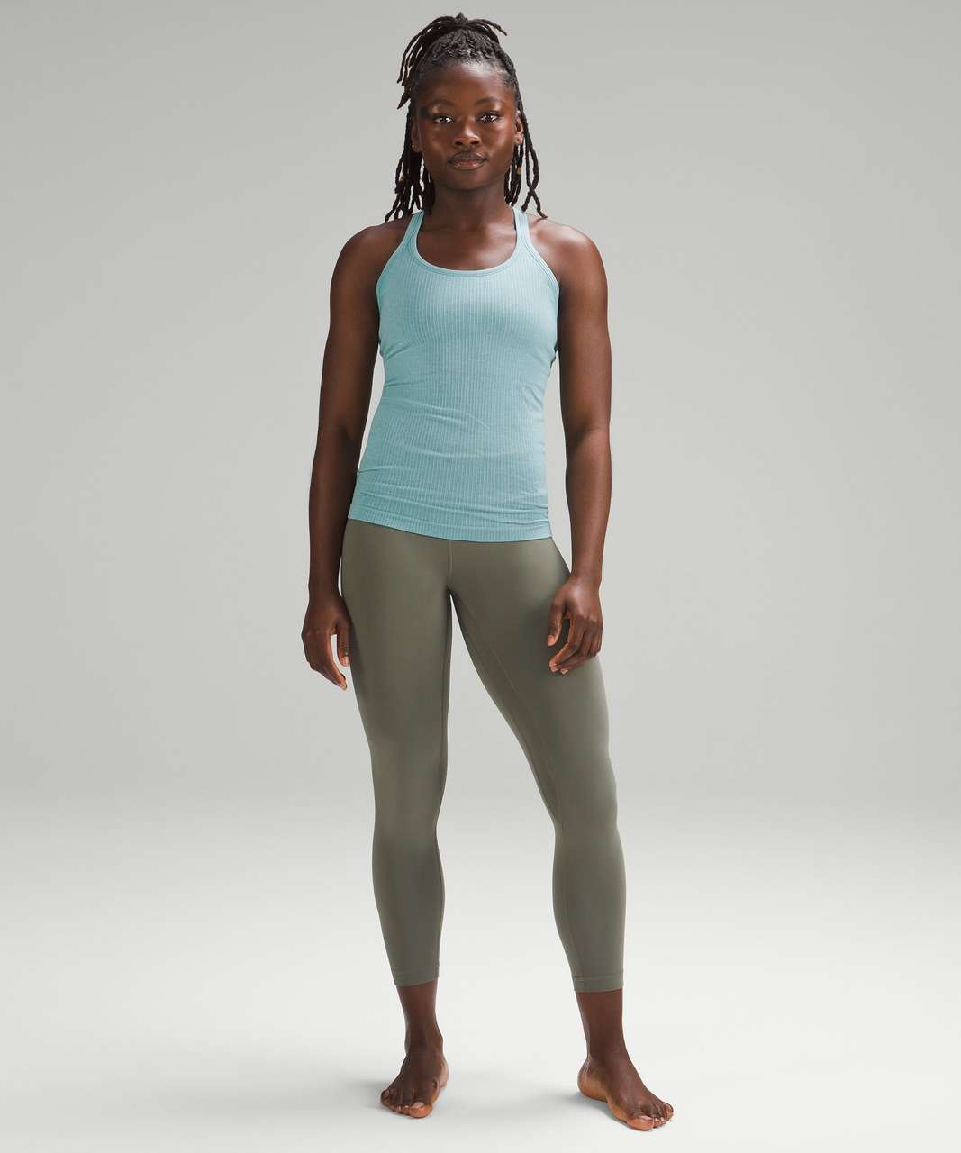 Lululemon Ebb to Street Tank Top - Tidal Teal - lulu fanatics