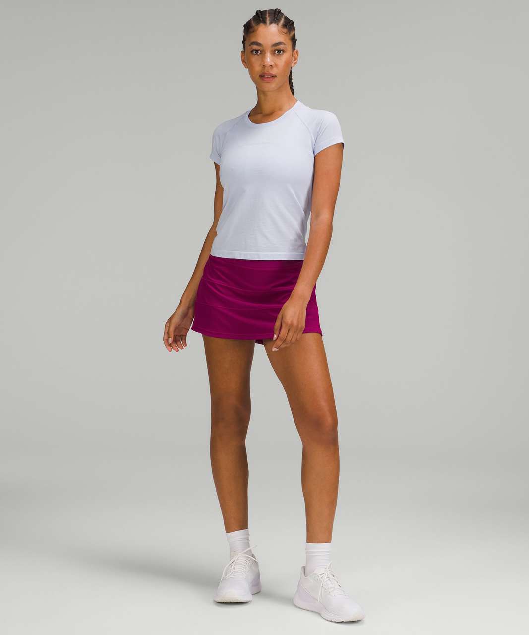 Lululemon Pace Rival Mid-Rise Skirt - Magenta Purple