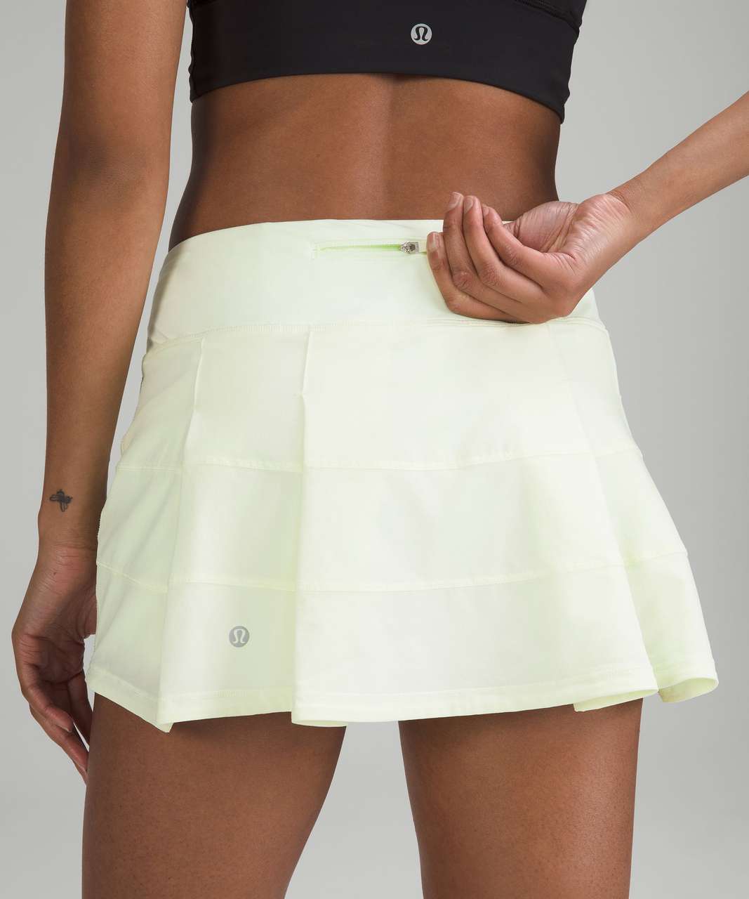 Lululemon Pace Rival Skirt Midrise Size 4 🍀 Kelly Green KLLG