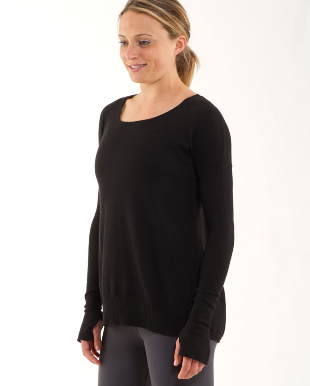 Lululemon Yoga Cozy Pullover - Black