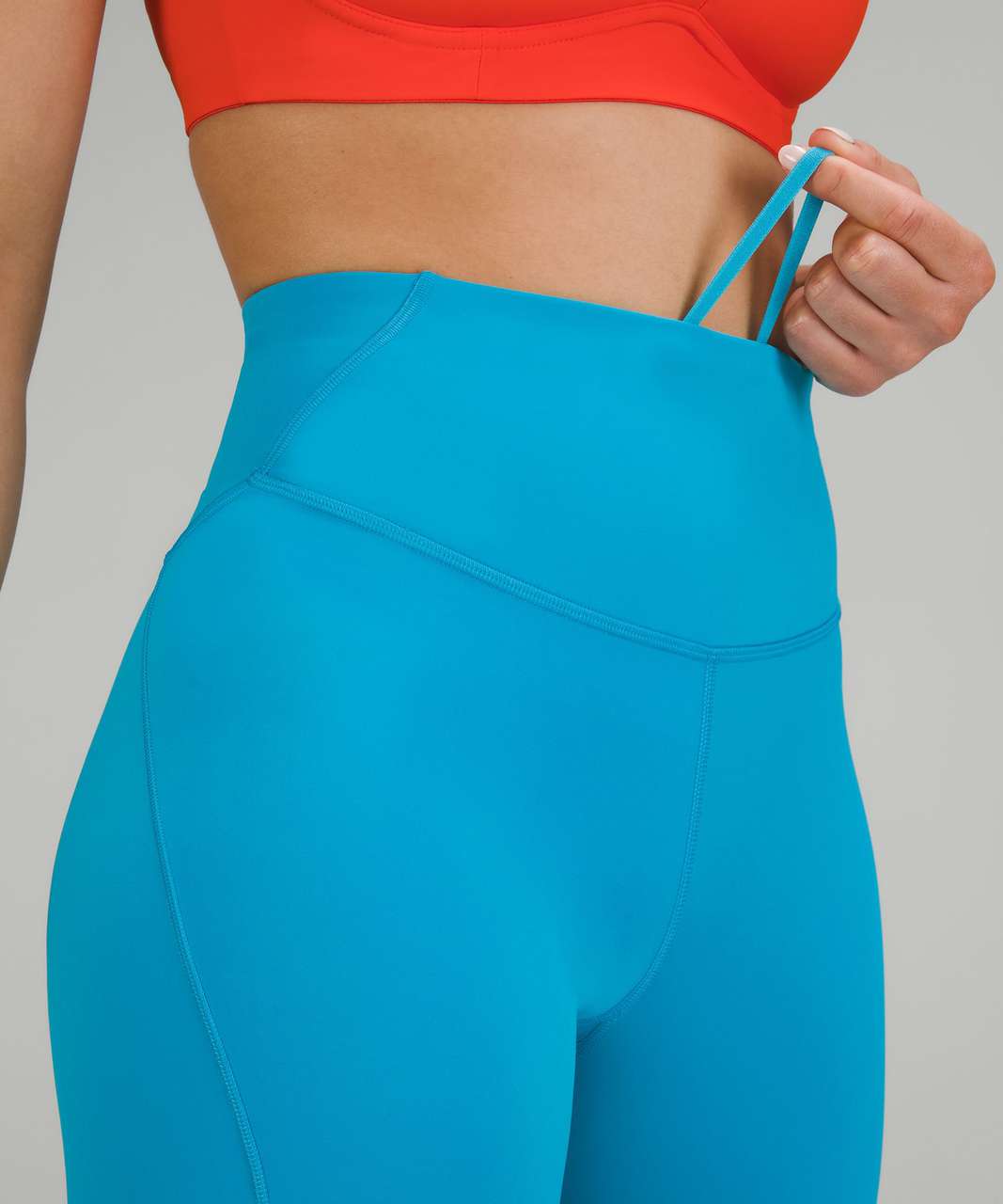 Lululemon Base Pace High-Rise Crop 23 - Everglade Green - lulu