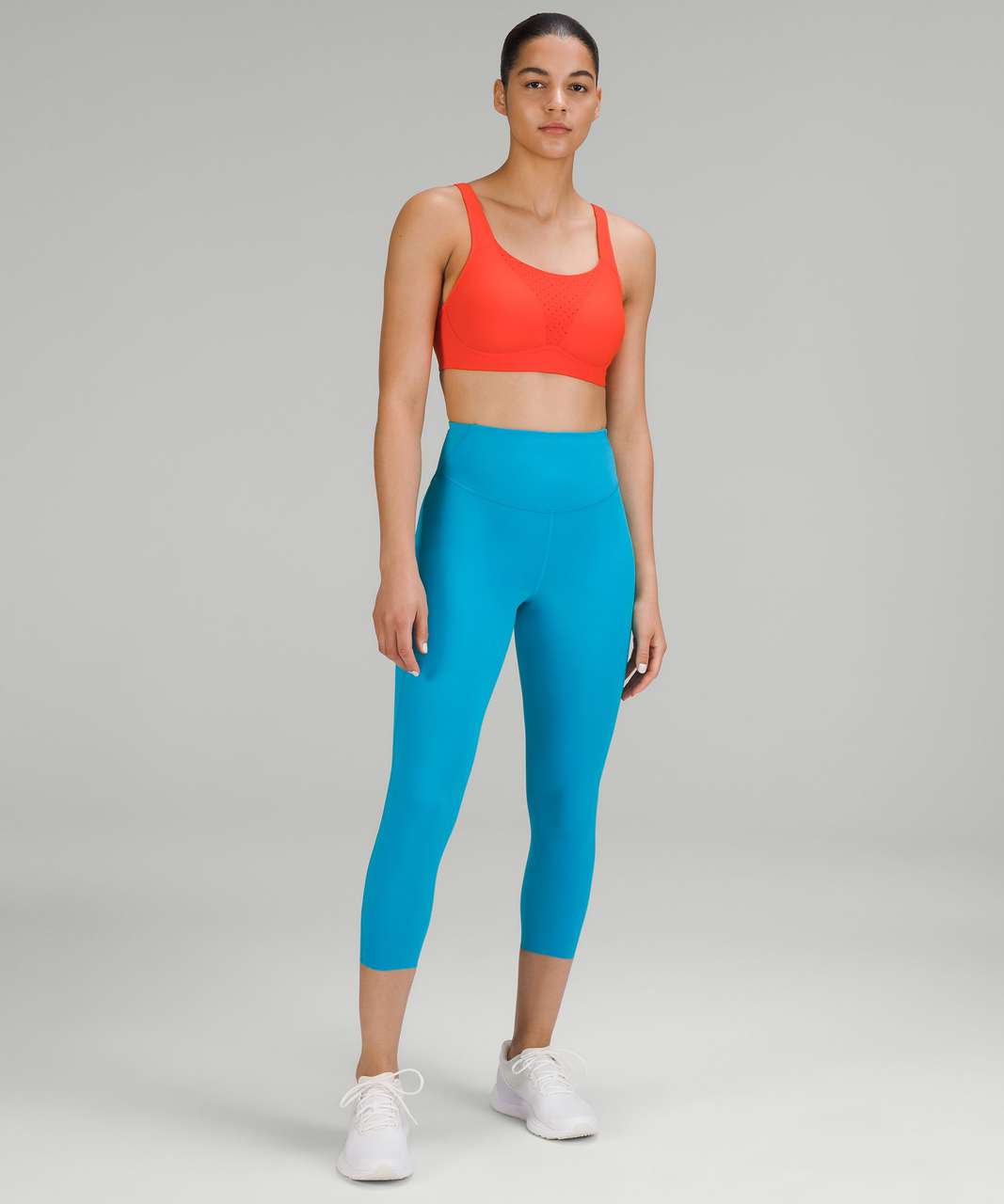 Lululemon Base Pace High-Rise Crop 23" - Turquoise Tide