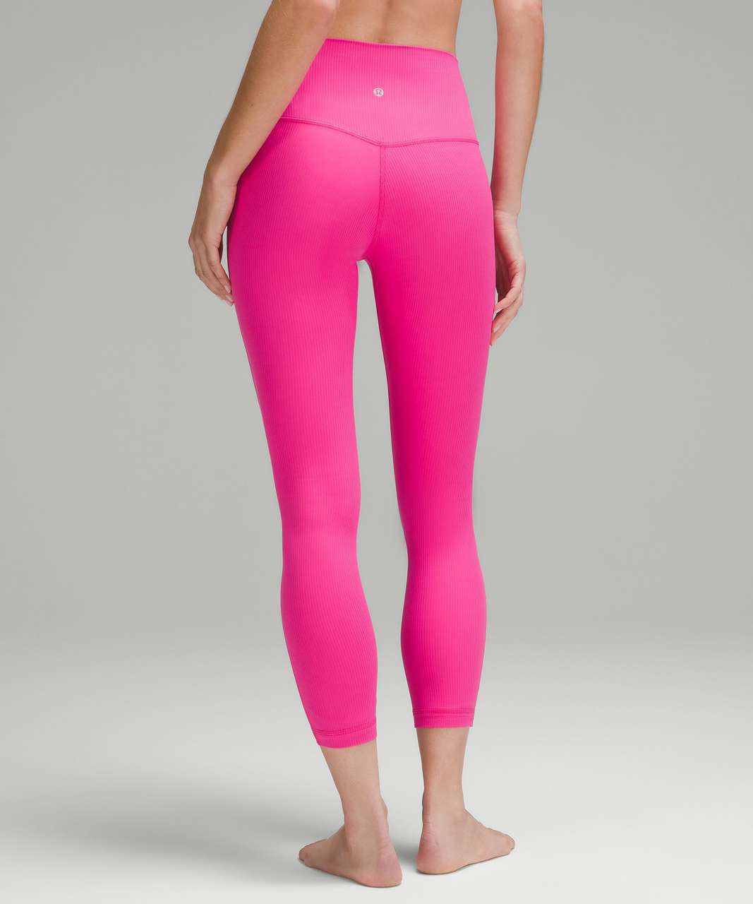 Lululemon Align Ribbed High-Rise Pant 25" - Sonic Pink