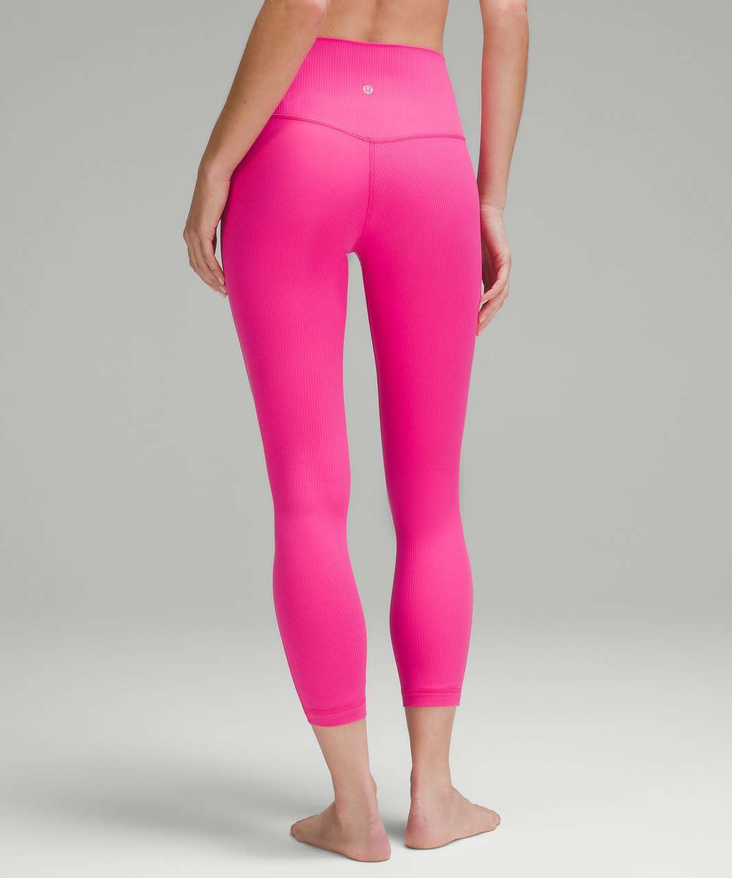 Lululemon Align Ribbed High-Rise Pant 25 - Sonic Pink - lulu fanatics