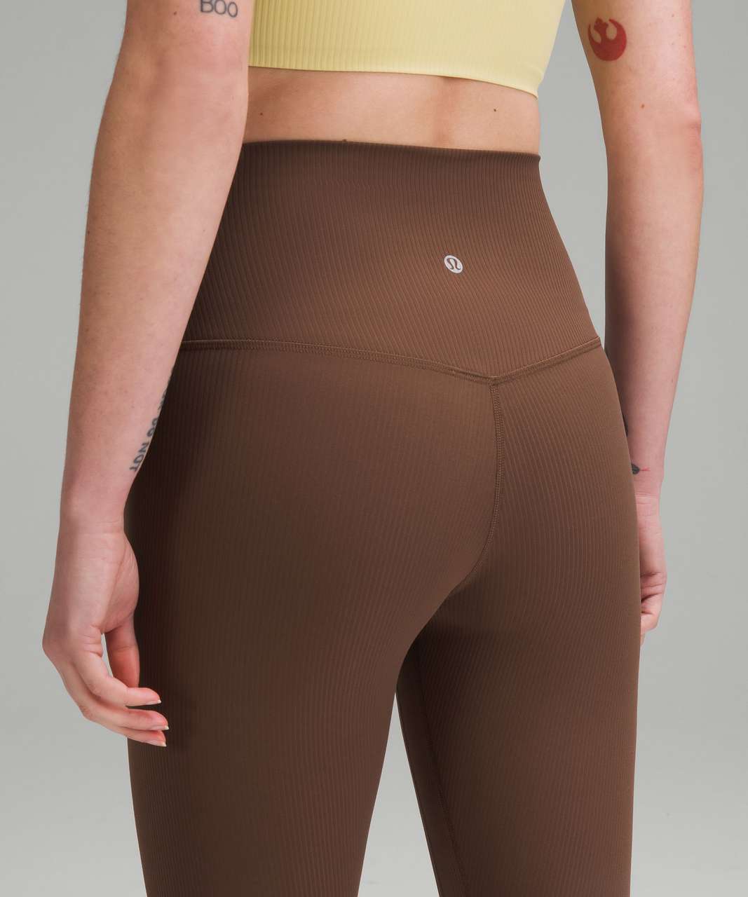lululemon athletica, Pants & Jumpsuits, Lululemon Align Highrise Pant 25  In Java Brown Size 4 Brand New Nwt