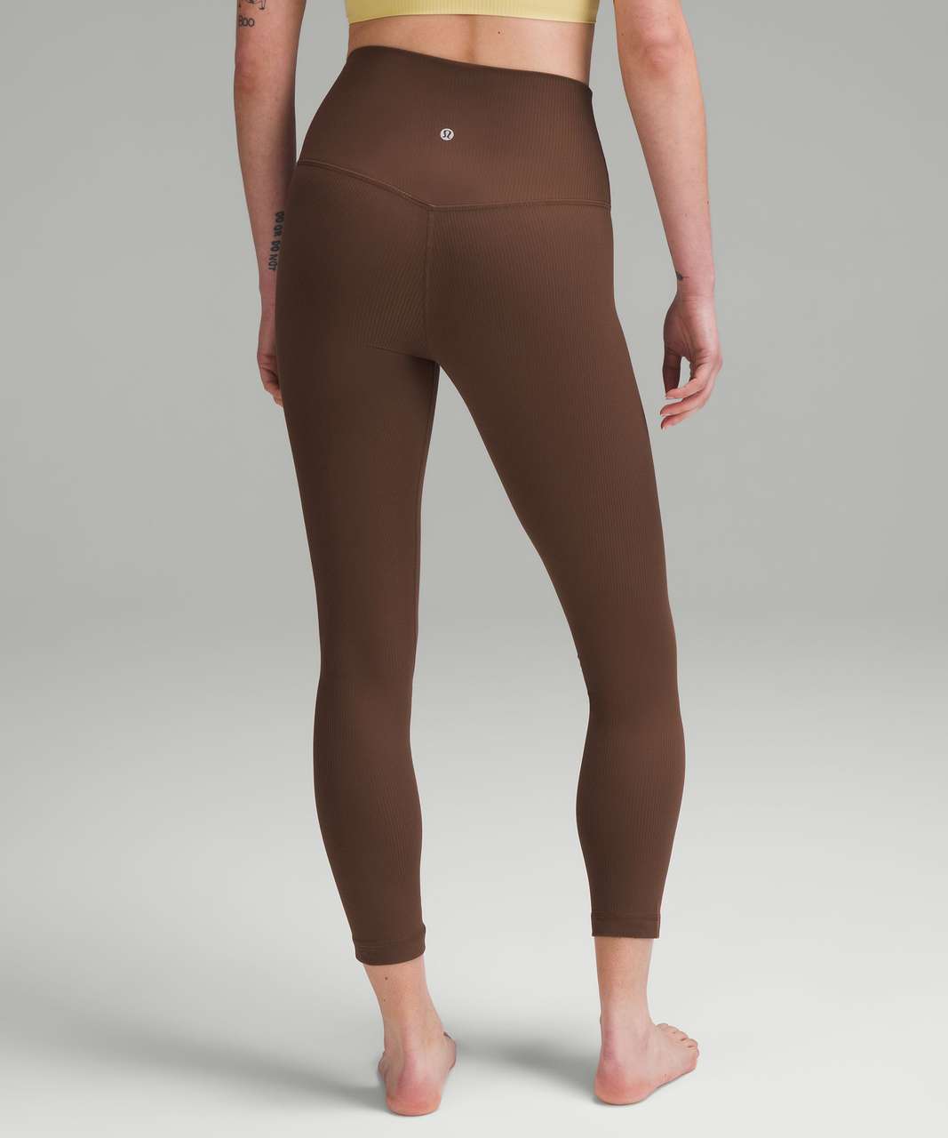 Lululemon Align Ribbed High-Rise Pant 25 - Java - lulu fanatics