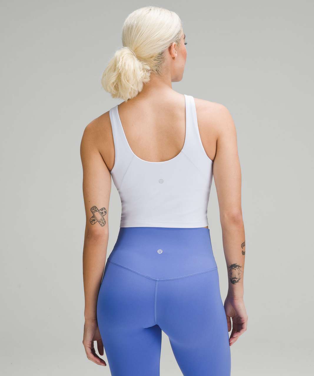 Lululemon Align High-Neck Tank Top - Blissful Blue - lulu fanatics