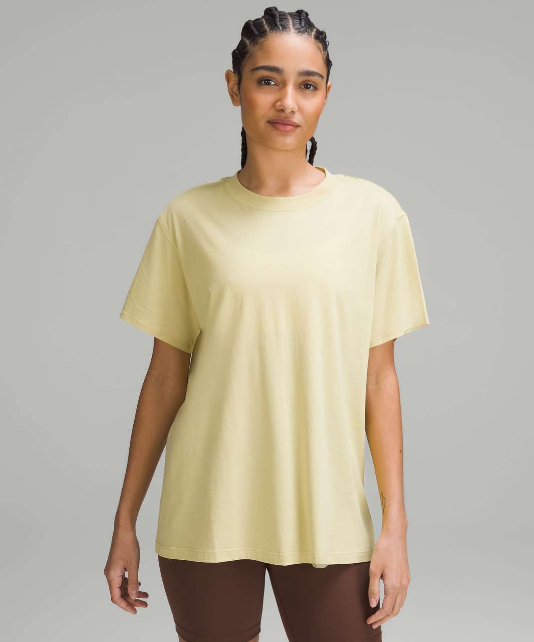 Lululemon All Yours Cotton T-Shirt - Finch Yellow