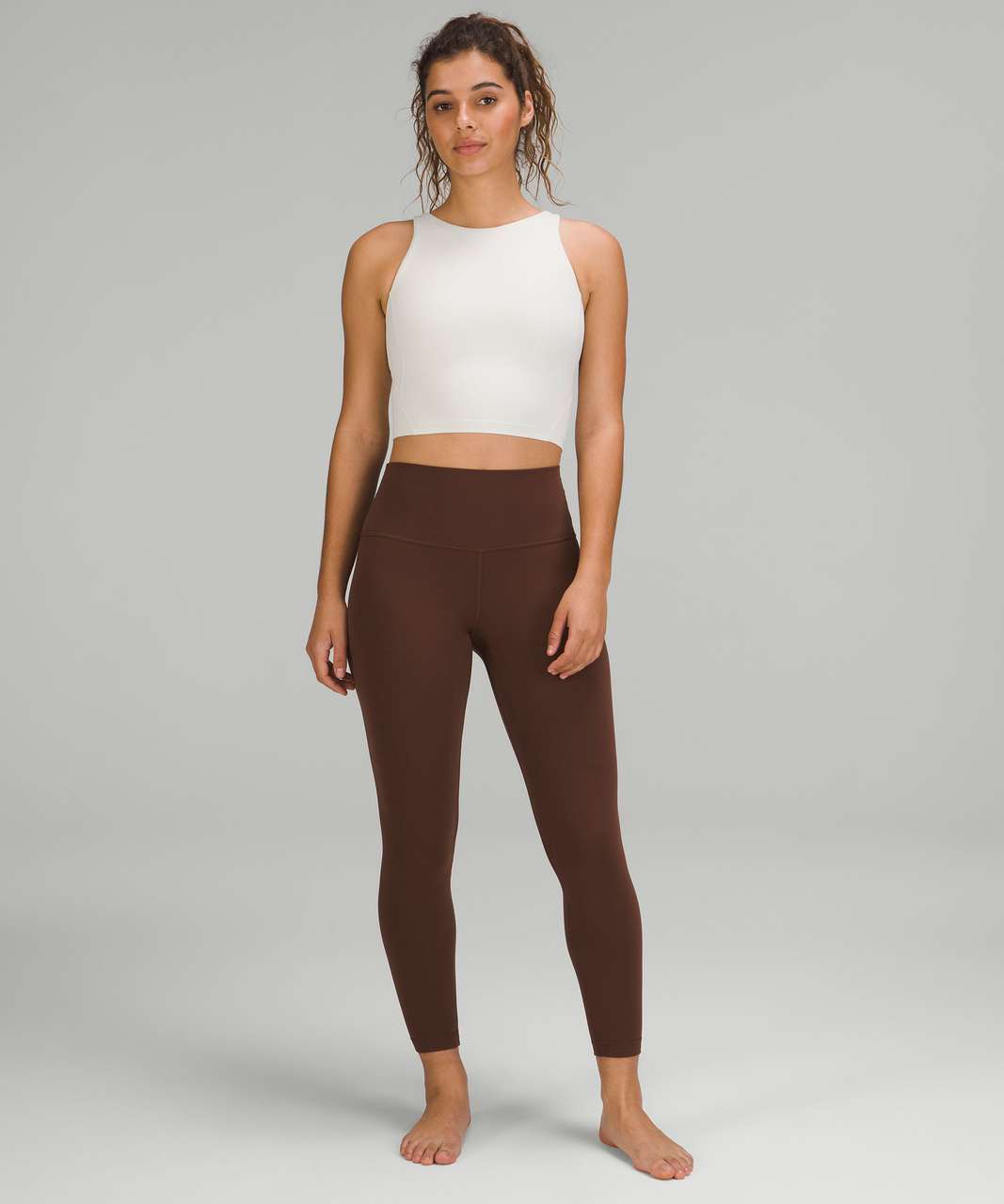 Align Tank Bone C/D (4) FINALLY they made it! Didn't have to size up and  more coverage 🙌🏻 : r/lululemon