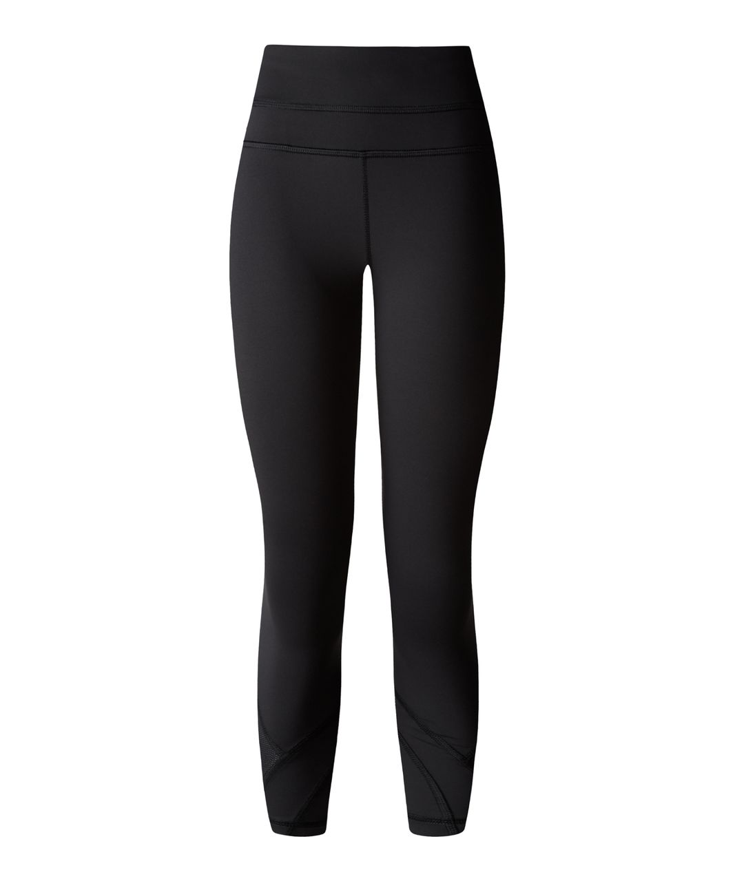 Lululemon Womens Extra Mile Crop Reflective Black Leggings Crop Size 2  Running - $57 - From Emilia