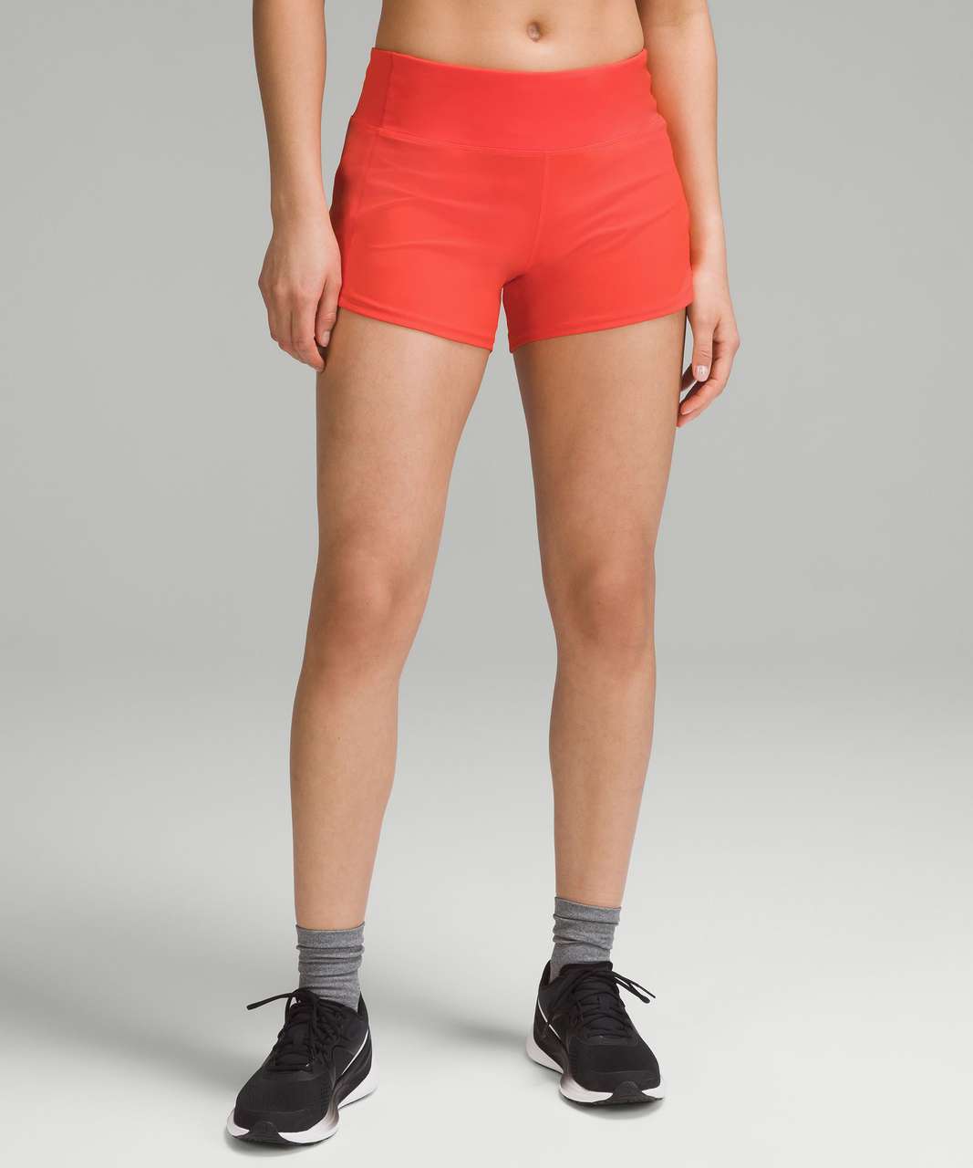 Speed Up Mid-Rise Lined Short 4 *Graphic