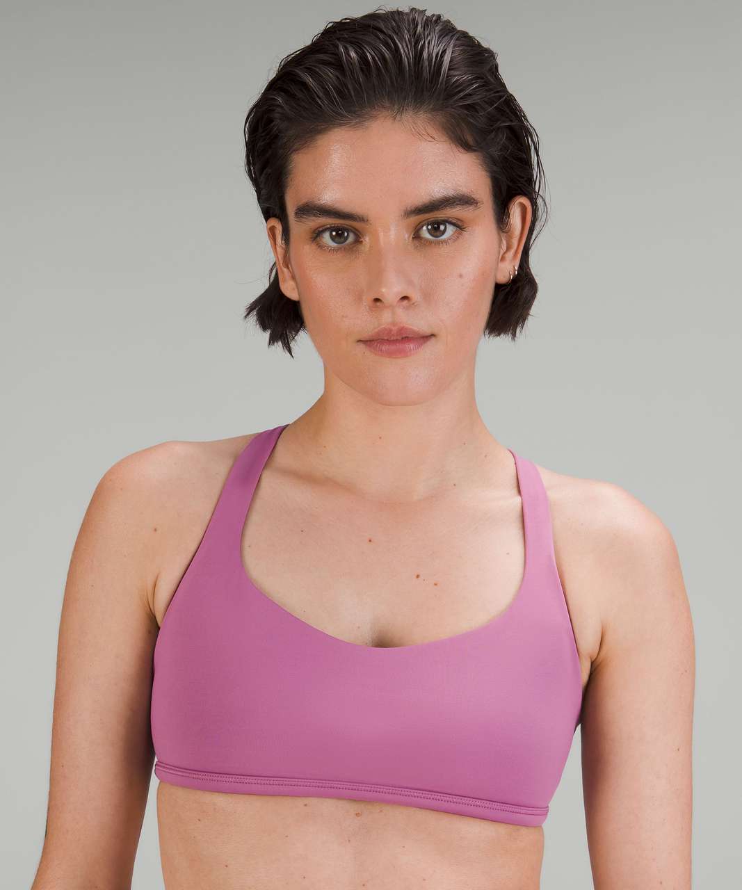 Buy Lululemon Free To Be Bra Wild Light Support, A/b Cup - Highlight Yellow  At 18% Off