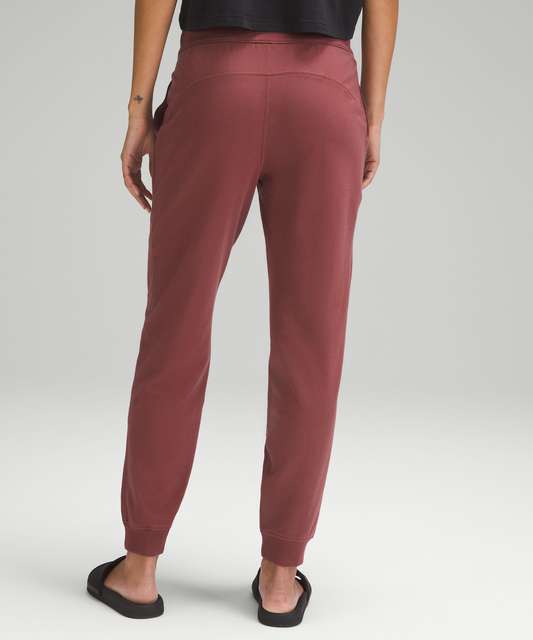 NEW Women Lululemon Scuba High Rise Jogger 28 Heathered Violet