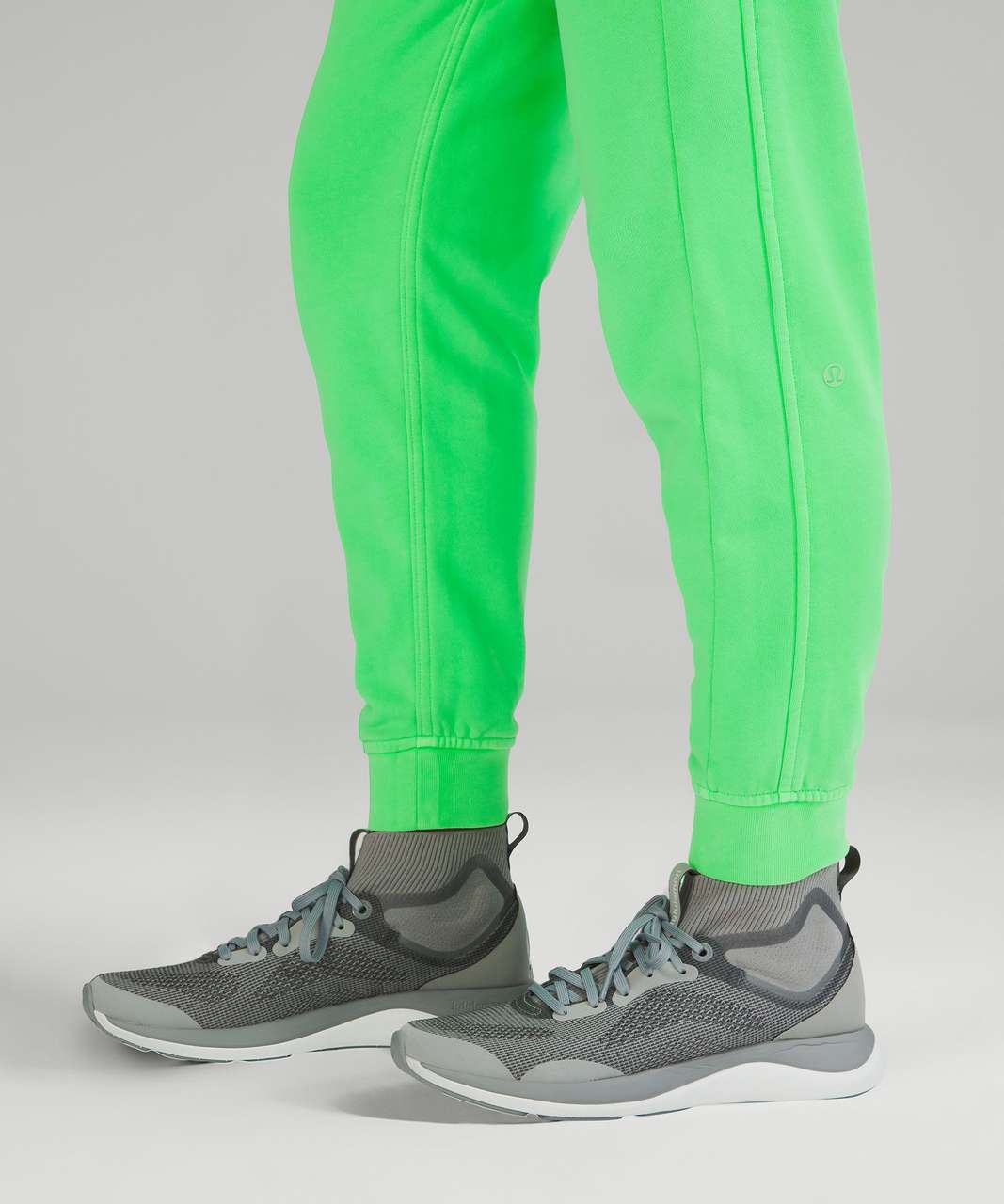 Lululemon Scuba HR Jogger French Terry Size 10 Neon Wash Highlight Yellow  27061