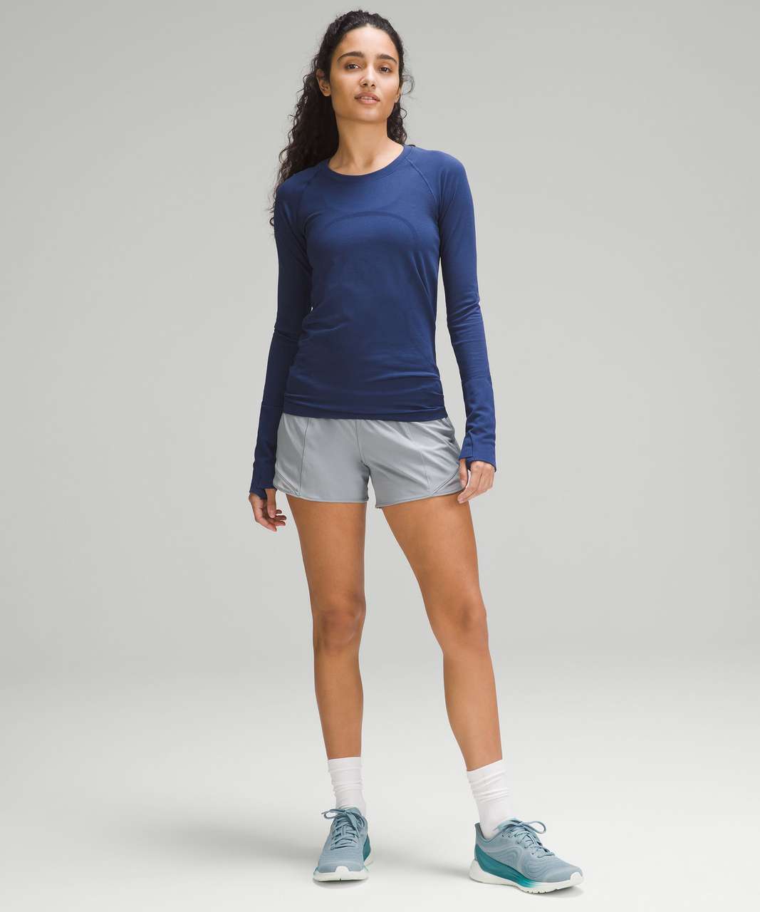 Lululemon Swiftly Tech Long-Sleeve Shirt 2.0 - Night Sea / Night Sea