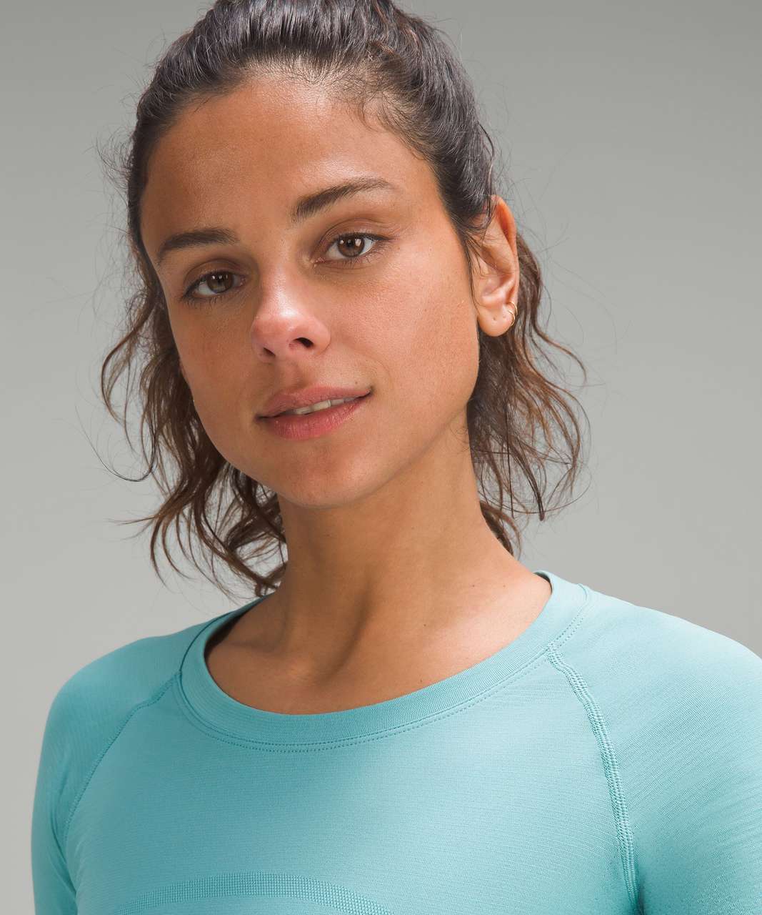 Lululemon Swiftly Tech Long-Sleeve Shirt 2.0 - Tidal Teal / Tidal Teal