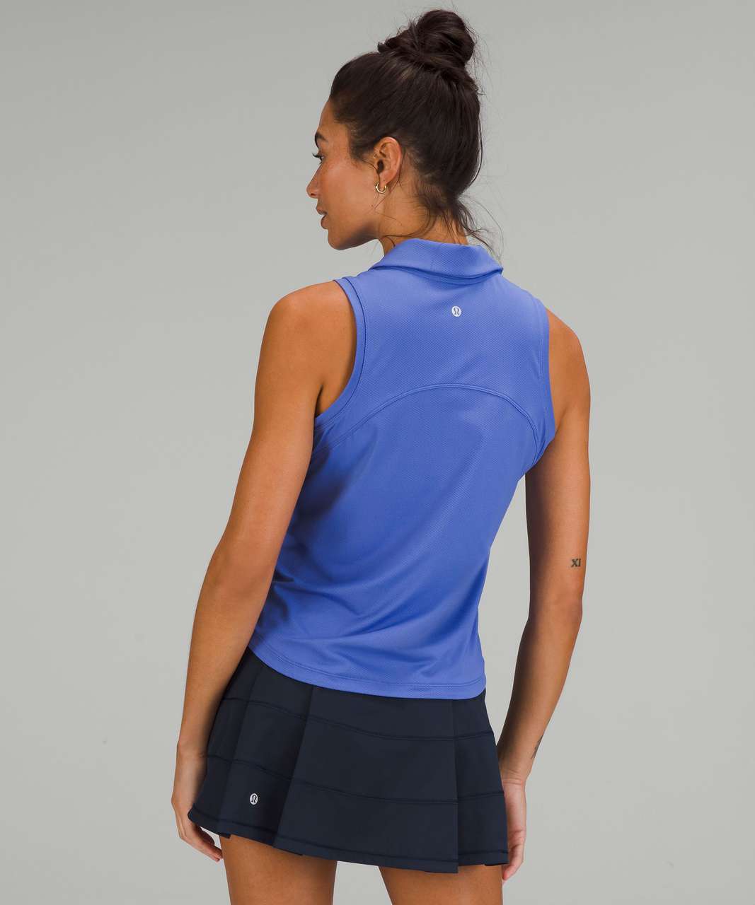 Lululemon Quick-Dry Sleeveless Polo Shirt - Wild Indigo