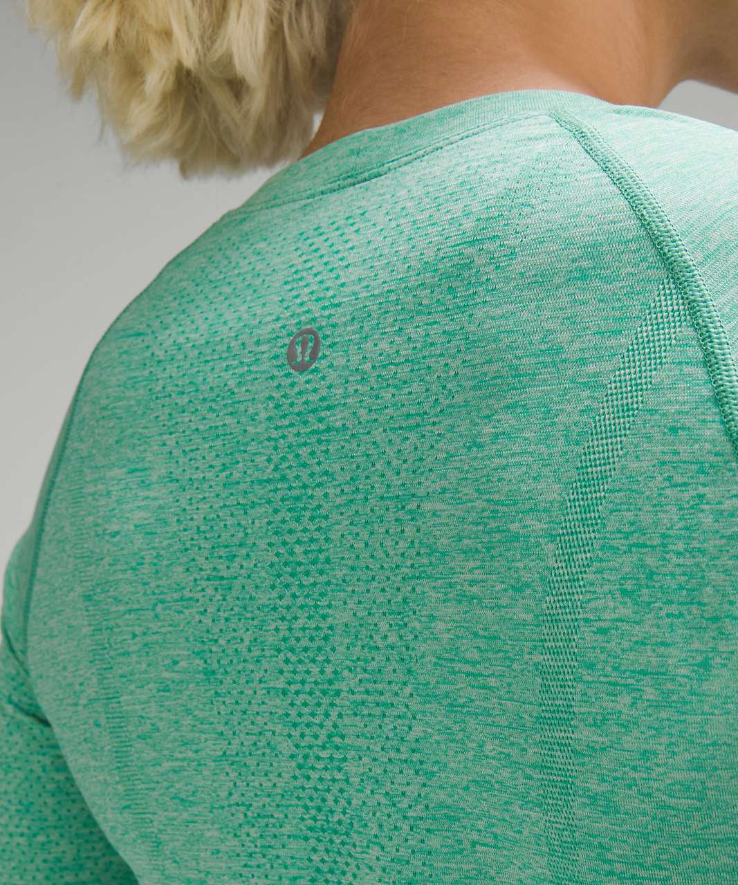 Lululemon Swiftly Tech Long-Sleeve Shirt 2.0 - Maldives Green / Mint Moment